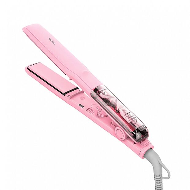 Плойка для волос Yueli Hot Steam Straightener (Pink/Розовый) - 1