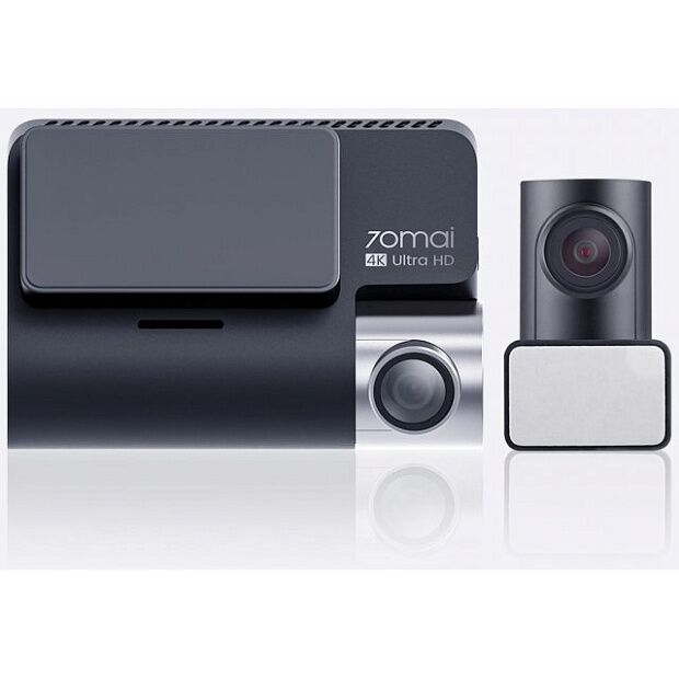 Видеорегистратор 70mai A800 4K Dash Cam GPS 2 камеры (Black) - 1