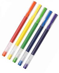Набор гелевых ручек MiJia Dural Color Pen 0.5mm (5 шт) BHR4831CN (Transparent)