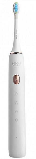 Электрическая зубная щетка Soocas Sonic Electric Toothbrush X3U CN. 3 насадки(White/Белый) 