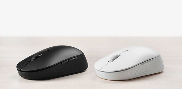 Мышь Xiaomi Mi Dual Mode Wireless Mouse Silent Edition Receiver WXSMSBMW02 (Black) - 4