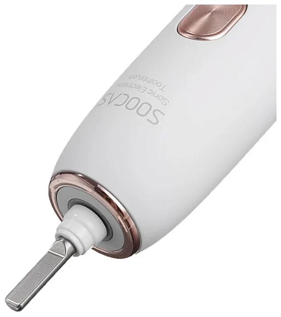 Электрическая зубная щетка Soocas Sonic Electric Toothbrush X3U RU (3 насадки и футляр), белый - 4