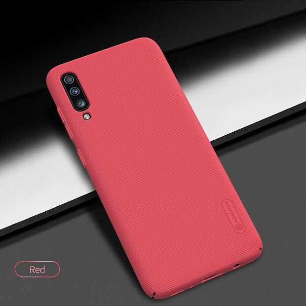 Чехол для Xiaomi Mi 9 / Mi 9 Explorer Nillkin Super Frosted Shield Case (Red/Красный) - 3