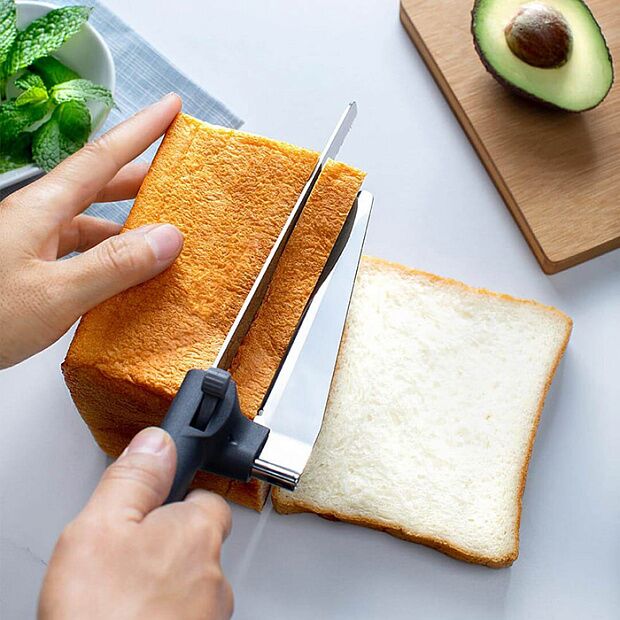 Нож для хлеба HuoHou Bread Knife HUO086 (Black) - 3