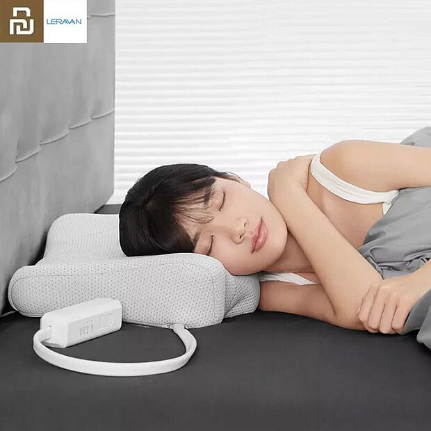 Подушка массажная LERAVAN Smart Sleep Traction Pillow LJ-PL001 (Gray) - 2
