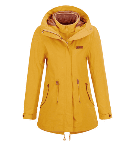 Куртка Pelliot Long Waterproof Breathable Warm Jacket Women (Yellow/Желтый) 