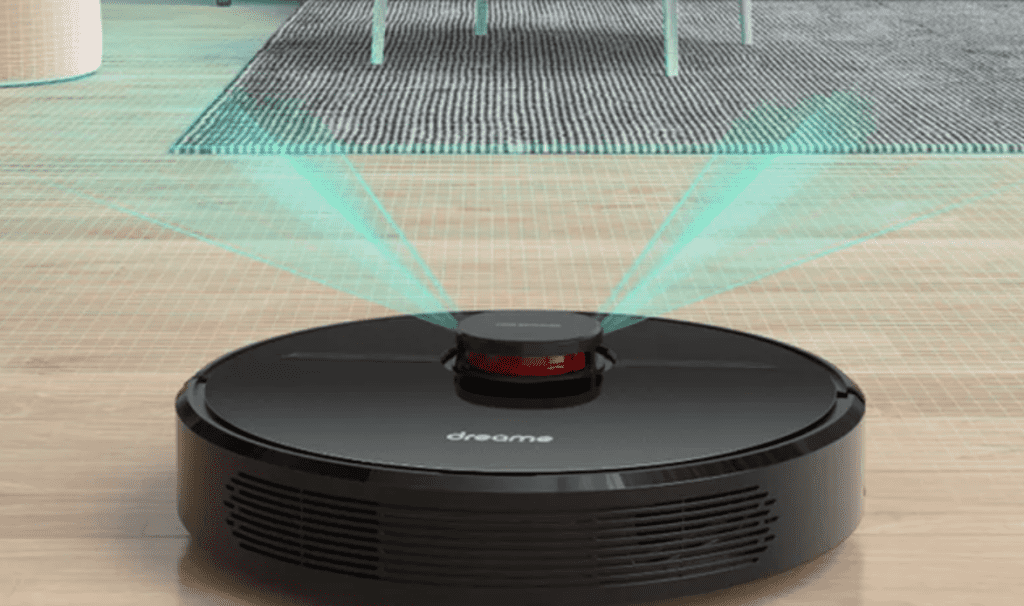 Составление плана помещения роботом-пылесосом Dreame Bot Robot Vacuum and Mop D9 Pro