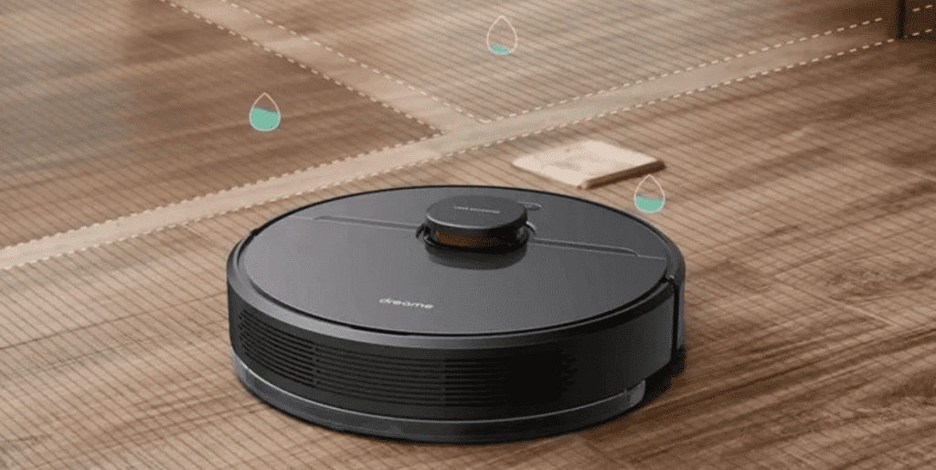 Интенсивность подачи воды робота-пылесоса Dreame Bot Robot Vacuum and Mop D9 Pro