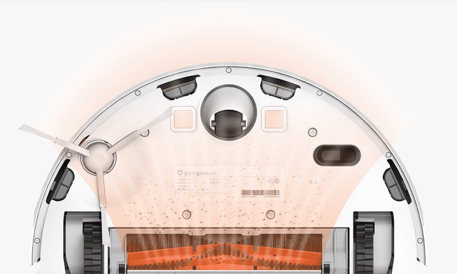 Дизайн основной щетки для робота-пылесоса Xiaomi Mijia G1
